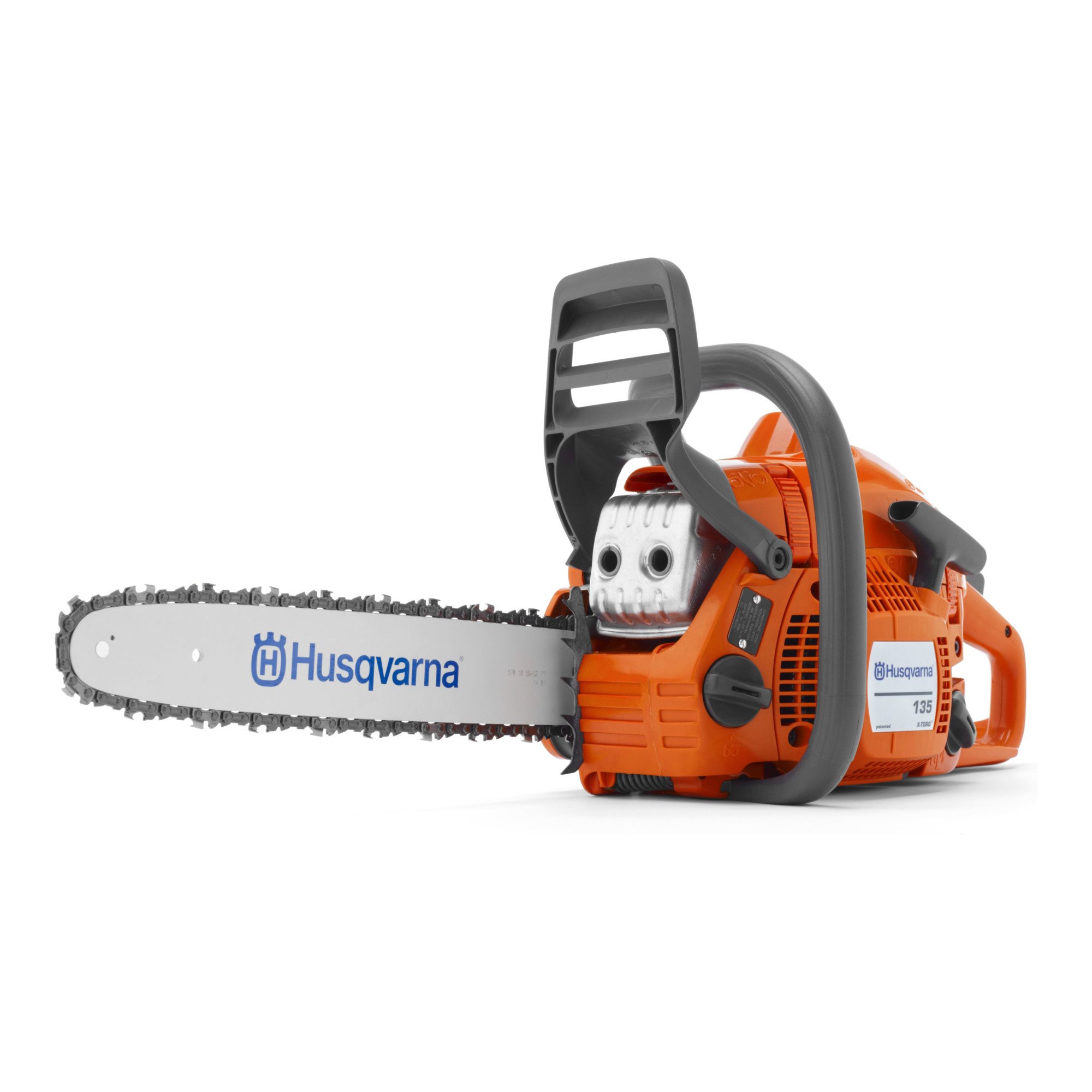 ハクスバーナ ゼノア チェンソー 135e Amazon | Husqvarna 135 Petrol Chainsaw, Black/Orange